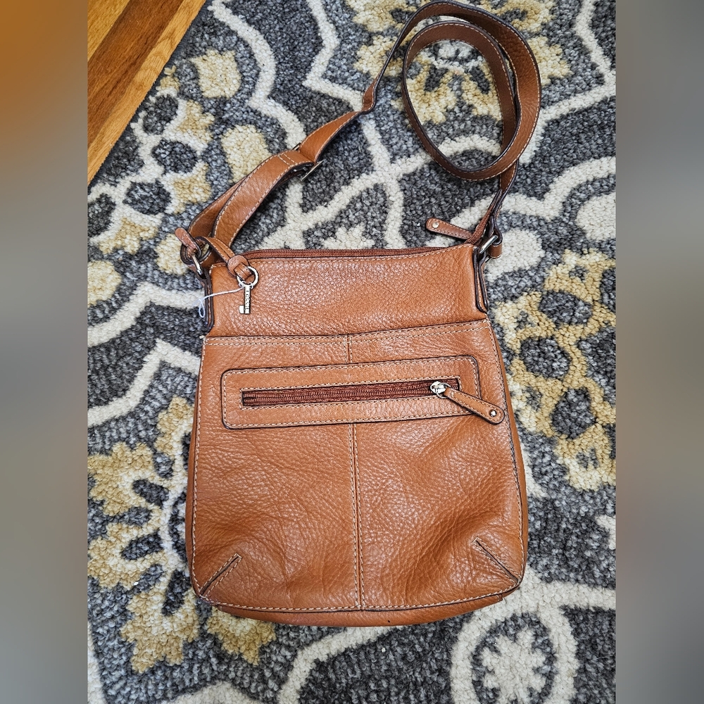 Brown Leather Fossil Crossbody